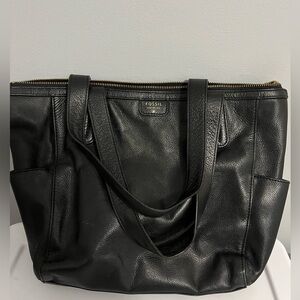 Vintage Fossil leather handbag